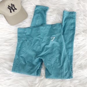 Gymshark ocean blue workout leggings